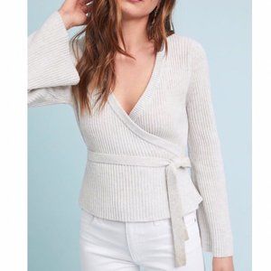 Cupcakes & Cashmere Wrap Sweater Size XS